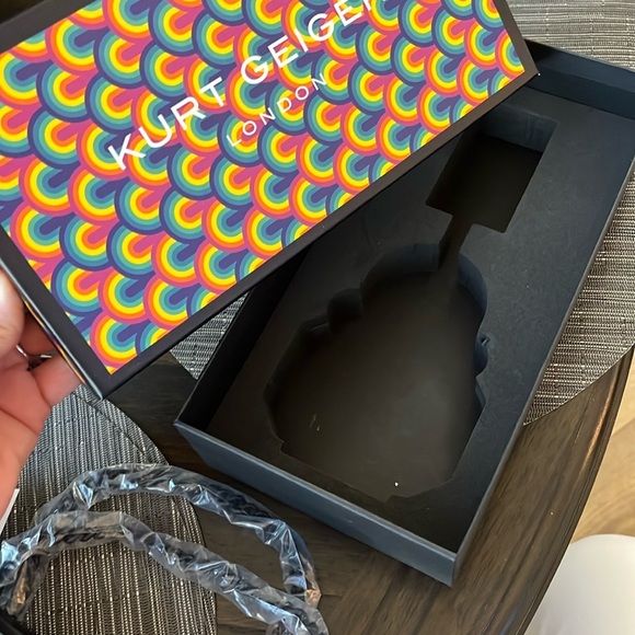 Kurt Geiger Black Mini Bag with Textured Finish - Picture 6 of 11